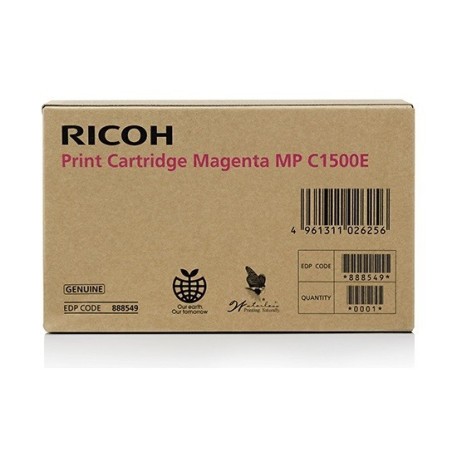 Cartouche d'encre gel magenta Ricoh pour Aficio MPC1500 / MPC1500SP, Toner Express : achat en ligne de Cartouche d'encre gel mag