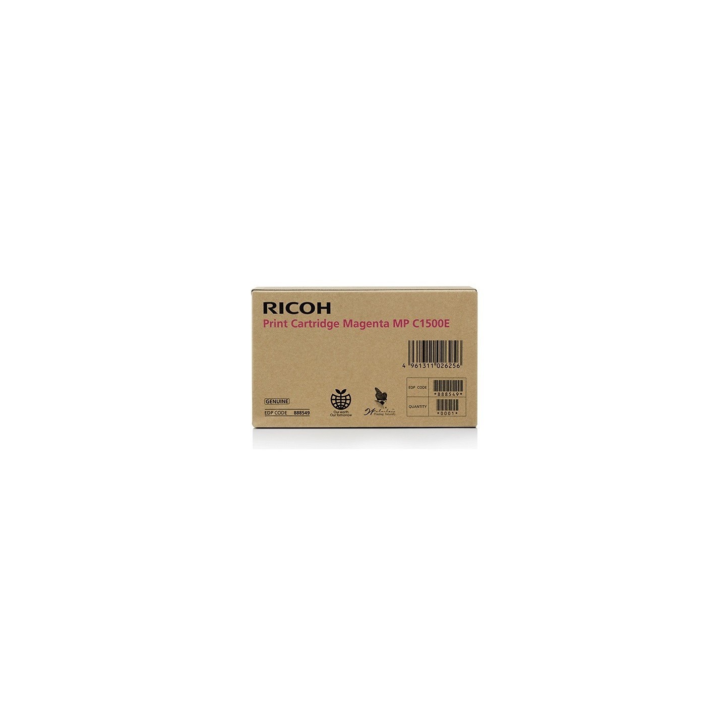 Cartouche d'encre gel magenta Ricoh pour Aficio MPC1500 / MPC1500SP, Toner Express : achat en ligne de Cartouche d'encre gel mag