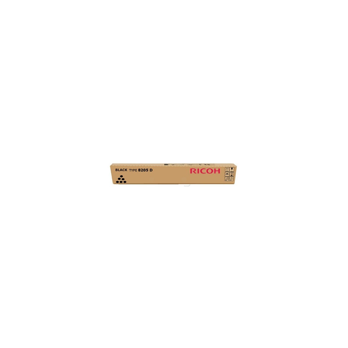 Toner noir Ricoh type 8205D pour Aficio 1085 / 1105 / 2090 (828294), Toner Express : achat en ligne de Toner noir Ricoh type 820