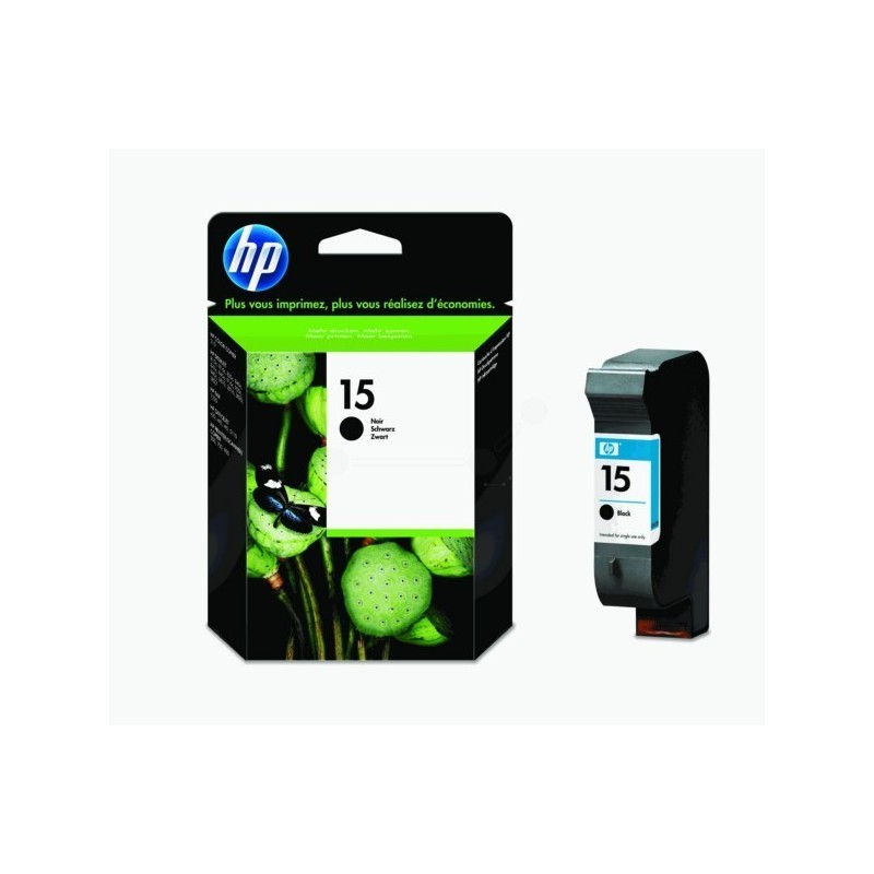 Cartouche Noire HP pour Deskjet 3810 (N°15), Toner Express : achat en ligne de Cartouche Noire HP pour Deskjet 3810 (N°15) pour 