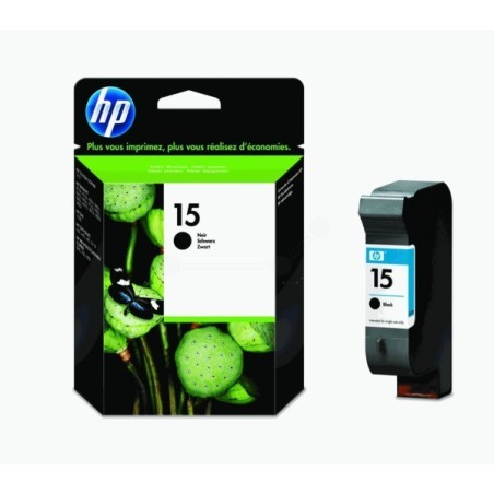 Cartouche Noire HP pour Deskjet 3810 (N°15), Toner Express : achat en ligne de Cartouche Noire HP pour Deskjet 3810 (N°15) pour 