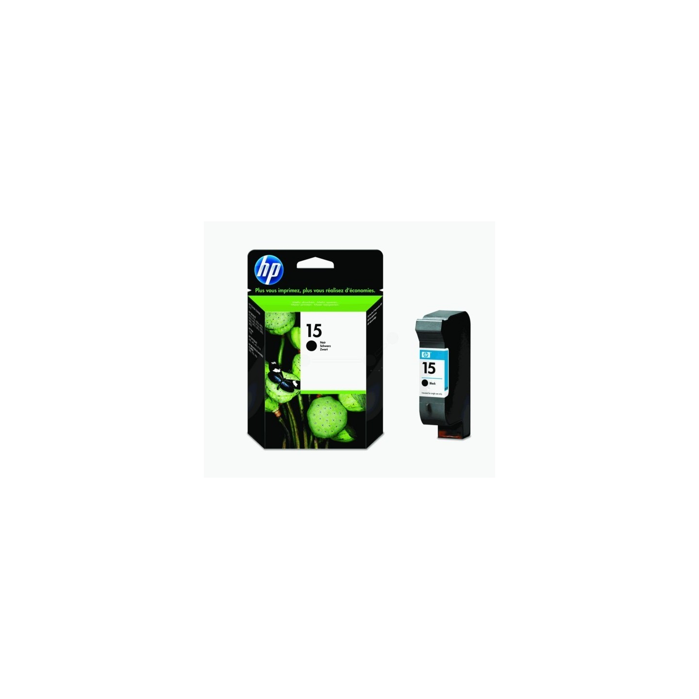 Cartouche Noire HP pour Deskjet 3810 (N°15), Toner Express : achat en ligne de Cartouche Noire HP pour Deskjet 3810 (N°15) pour 