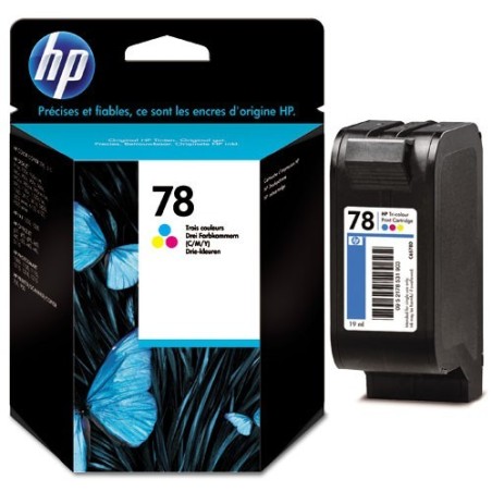 Cartouche 3 Couleurs HP pour Deskjet 1220 (N°78), Toner Express : achat en ligne de Cartouche 3 Couleurs HP pour Deskjet 1220 (N