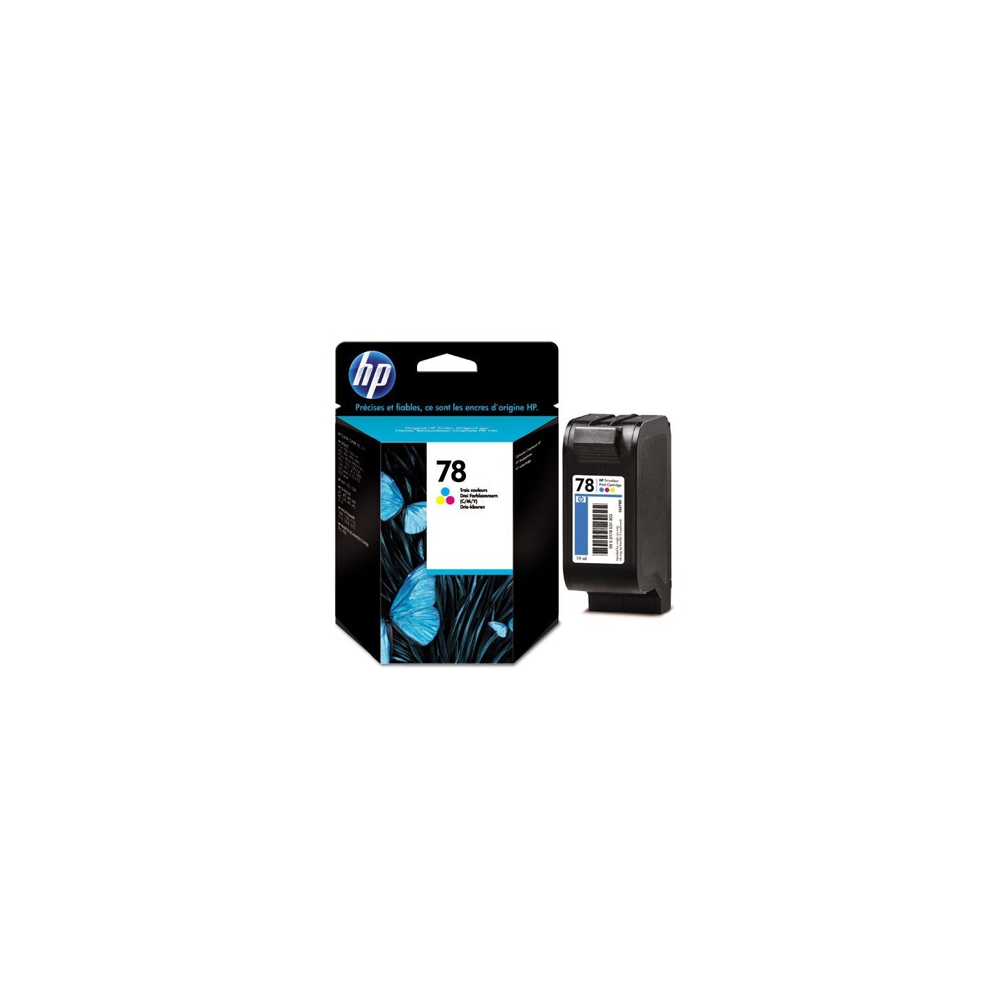Cartouche 3 Couleurs HP pour Deskjet 1220 (N°78), Toner Express : achat en ligne de Cartouche 3 Couleurs HP pour Deskjet 1220 (N