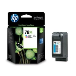 Cartouche 3 Couleurs Grande Capacité HP pour Deskjet 1220 (N°78), Toner Express : achat en ligne de Cartouche 3 Couleurs Grande 