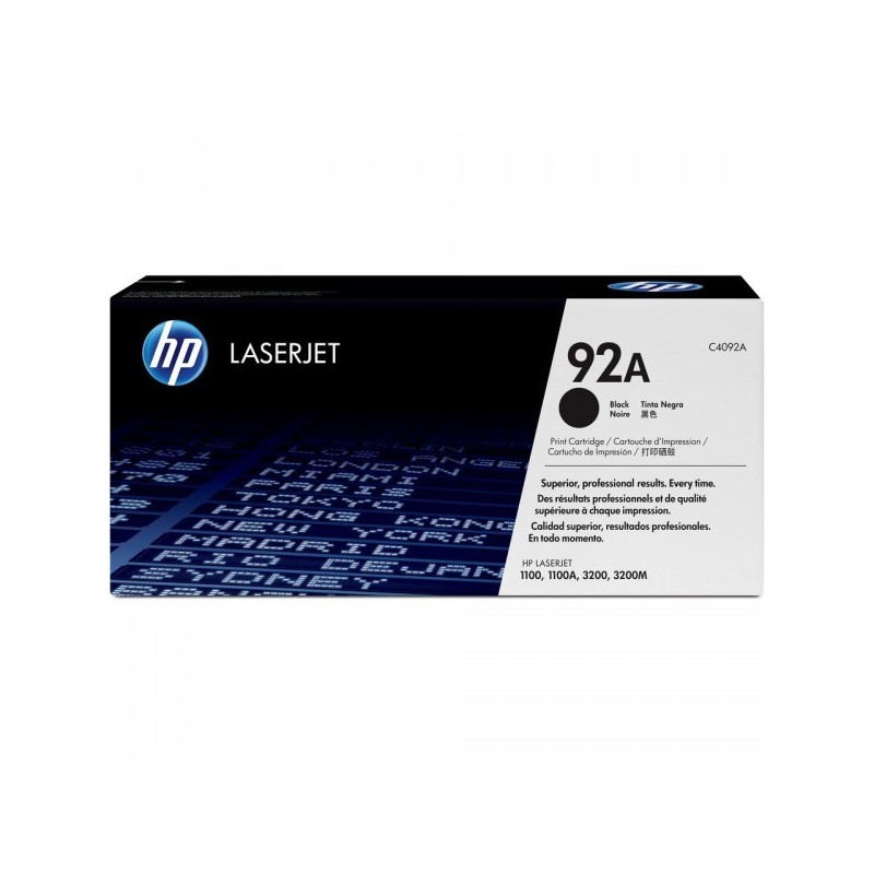 Toner  HP Capacité Standard pour LaserJet 1100... (92A), Toner Express : achat en ligne de Toner  HP Capacité Standard pour Lase