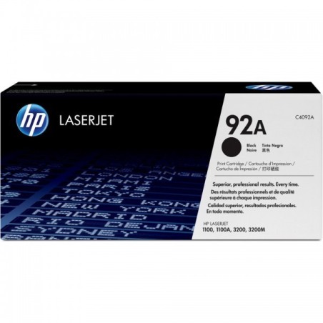 Toner  HP Capacité Standard pour LaserJet 1100... (92A), Toner Express : achat en ligne de Toner  HP Capacité Standard pour Lase