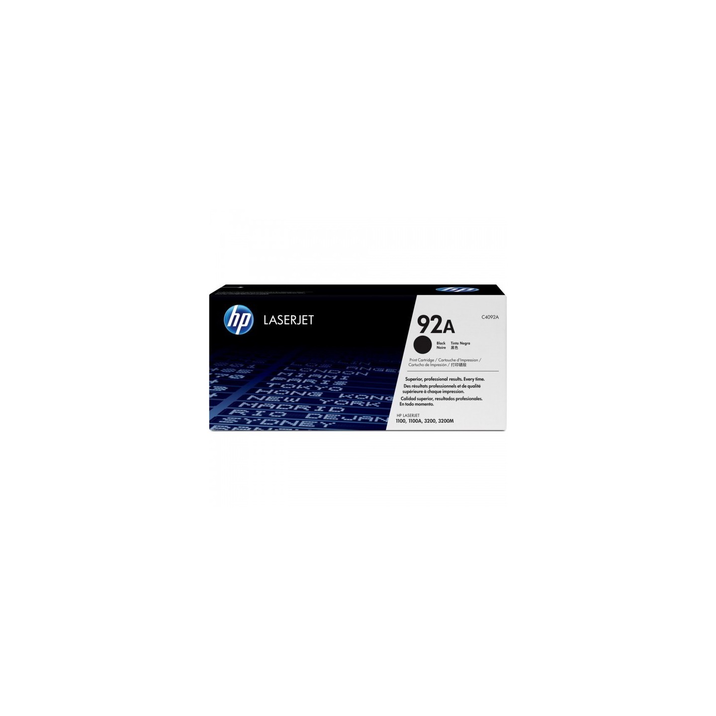 Toner  HP Capacité Standard pour LaserJet 1100... (92A), Toner Express : achat en ligne de Toner  HP Capacité Standard pour Lase