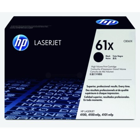 Toner HP Haute Capacité pour LaserJet 4100... (61X), Toner Express : achat en ligne de Toner HP Haute Capacité pour LaserJet 410