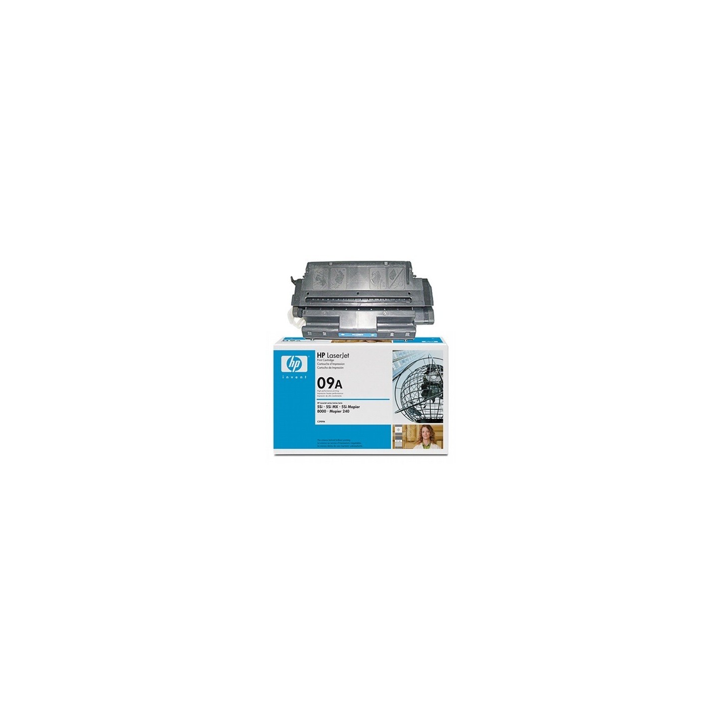 Toner HP pour LaserJet 5Si/8000... (09A), Toner Express : achat en ligne de Toner HP pour LaserJet 5Si/8000... (09A) pour imprim