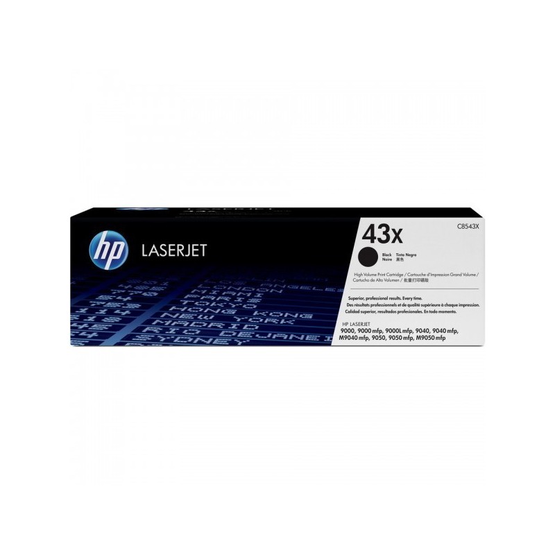 Toner  HP Haute Capacité pour LaserJet 9000... (43X), Toner Express : achat en ligne de Toner  HP Haute Capacité pour LaserJet 9