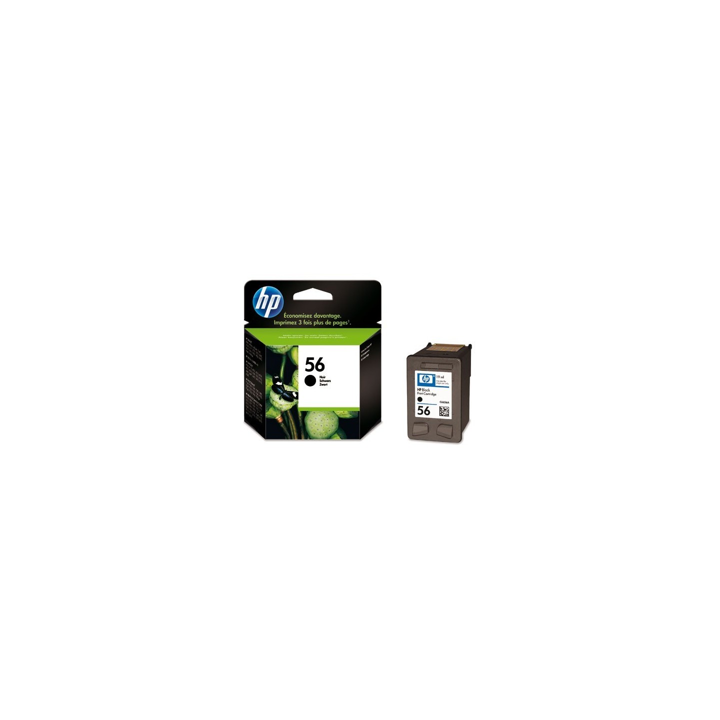 Cartouche Noire HP pour Dekjet 5100 ... (N°56), Toner Express : achat en ligne de Cartouche Noire HP pour Dekjet 5100 ... (N°56)