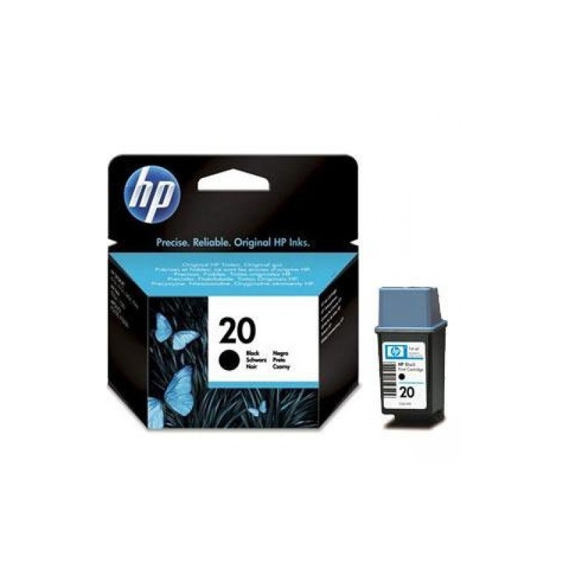 Cartouche Noire HP pour Deskjet 610C (N°20), Toner Express : achat en ligne de Cartouche Noire HP pour Deskjet 610C (N°20) pour 