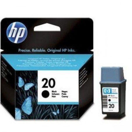 Cartouche Noire HP pour Deskjet 610C (N°20), Toner Express : achat en ligne de Cartouche Noire HP pour Deskjet 610C (N°20) pour 