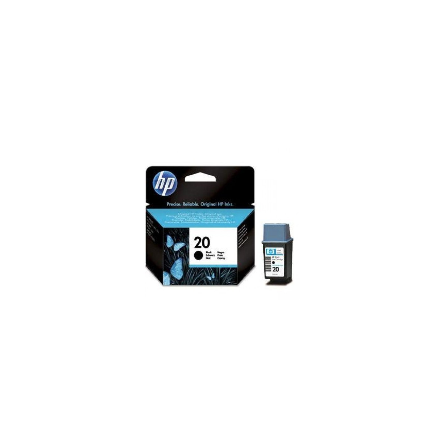 Cartouche Noire HP pour Deskjet 610C (N°20), Toner Express : achat en ligne de Cartouche Noire HP pour Deskjet 610C (N°20) pour 