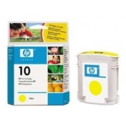 Cartouche Encre Jaune HP pour professional series 2500 ... (N°10), Toner Express : achat en ligne de Cartouche Encre Jaune HP po