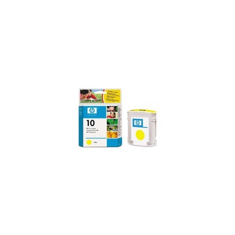 Cartouche Encre Jaune HP pour professional series 2500 ... (N°10), Toner Express : achat en ligne de Cartouche Encre Jaune HP po