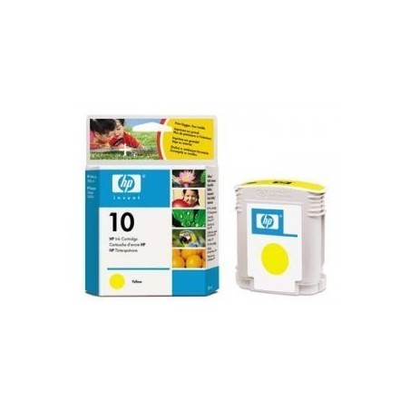Cartouche Encre Jaune HP pour professional series 2500 ... (N°10), Toner Express : achat en ligne de Cartouche Encre Jaune HP po