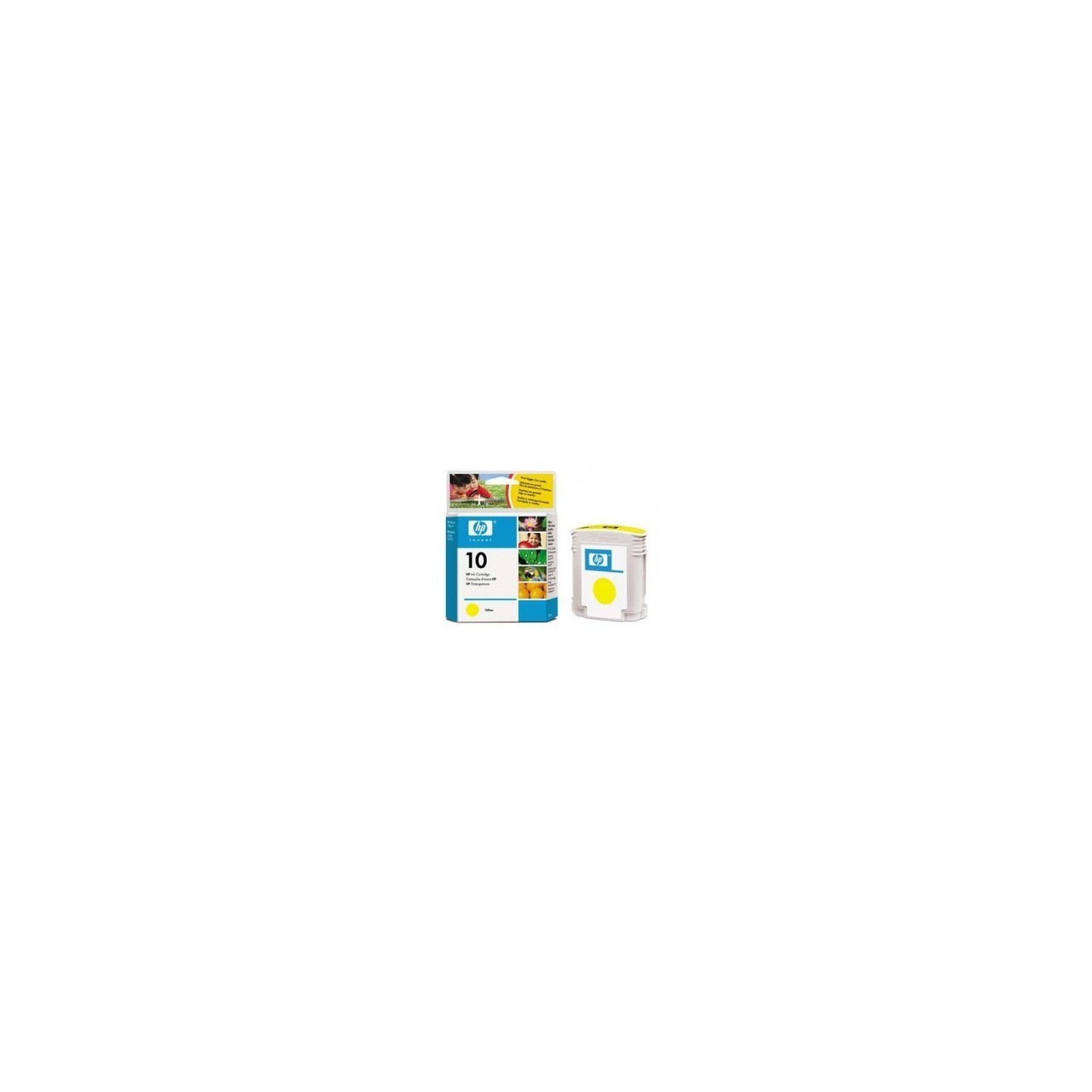 Cartouche Encre Jaune HP pour professional series 2500 ... (N°10), Toner Express : achat en ligne de Cartouche Encre Jaune HP po