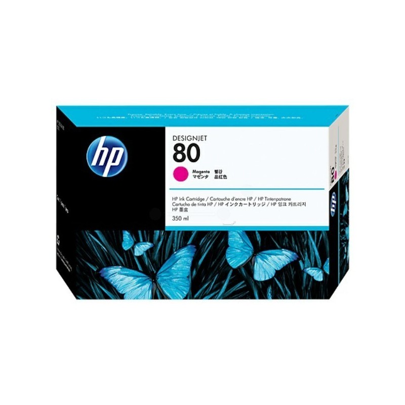 Réservoir Encre Magenta Grande Capacité HP N°80 (C4847A), Toner Express : achat en ligne de Réservoir Encre Magenta Grande Capac