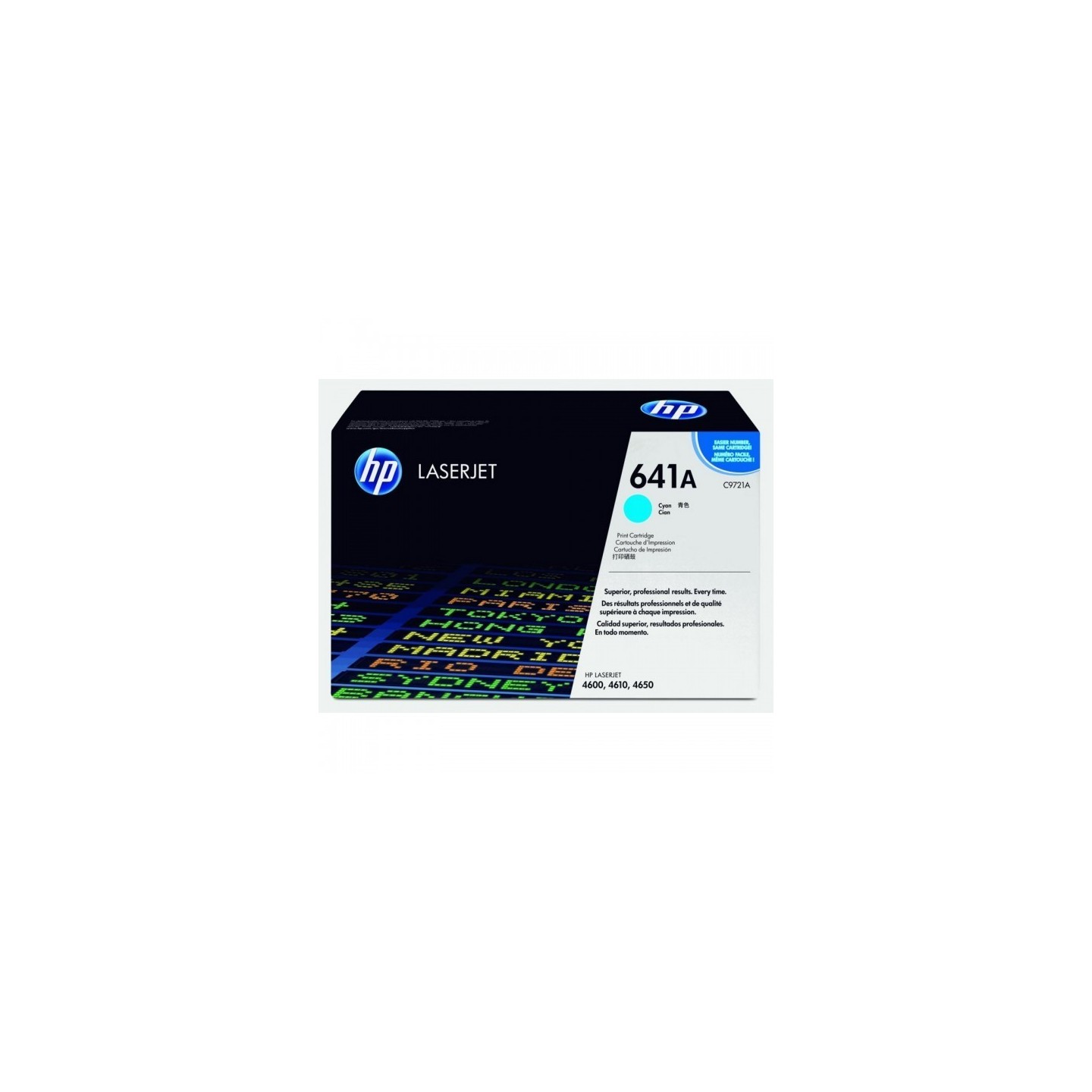 Toner Cyan HP pour Color LaserJet 4600/4650 séries (641A), Toner Express : achat en ligne de Toner Cyan HP pour Color LaserJet 4