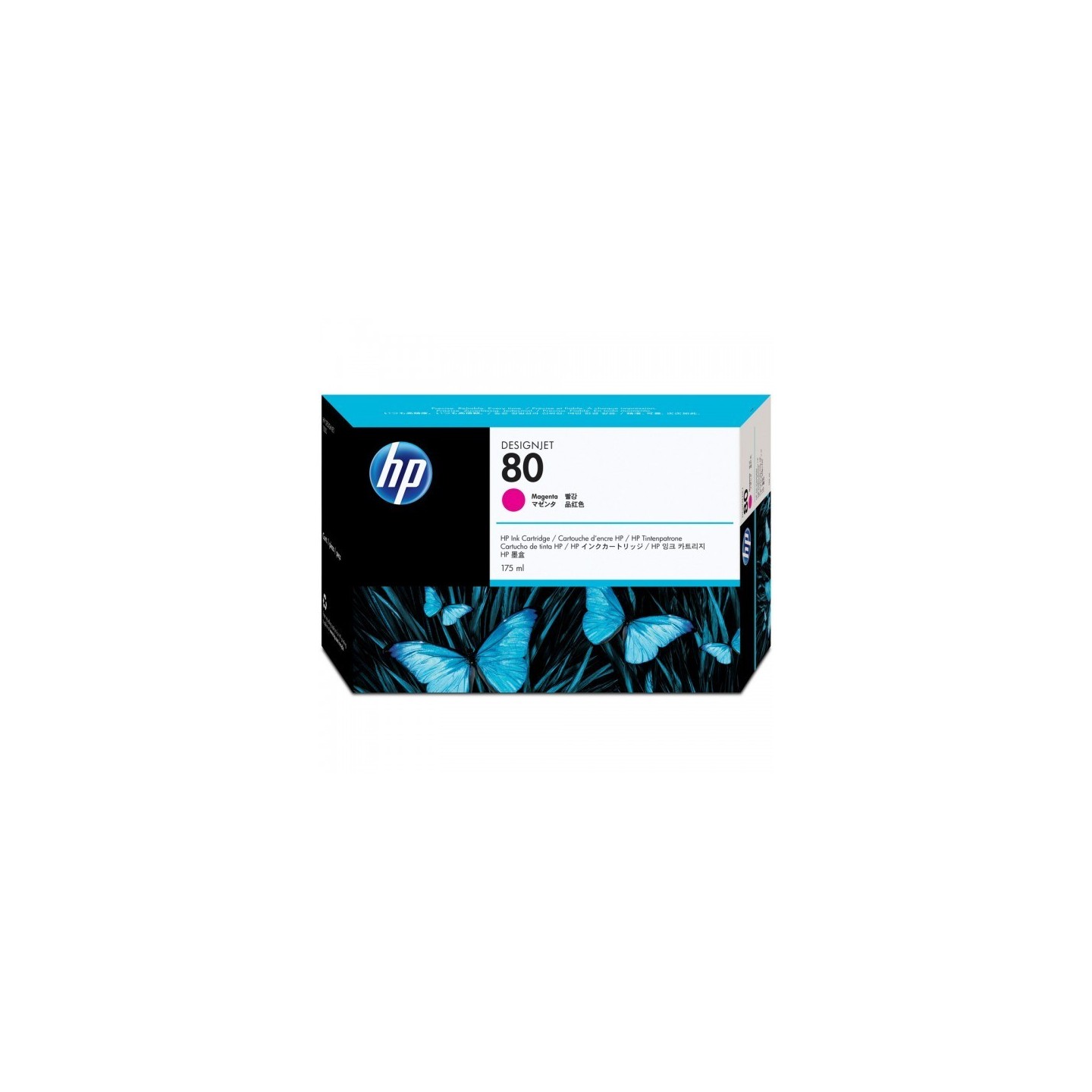 Réservoir Encre Magenta HP pour Designjet 1050c ... (N°80), Toner Express : achat en ligne de Réservoir Encre Magenta HP pour De