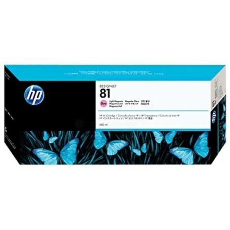 Réservoir Encre Magenta Clair HP pour Designjet 5000 ... (N°81), Toner Express : achat en ligne de Réservoir Encre Magenta Clair