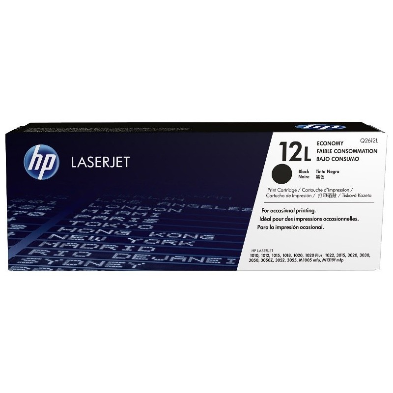 Toner noir basse capacité HP pour LaserJet 1010/1015/1020/3015... (12L), Toner Express : achat en ligne de Nouveau Toner