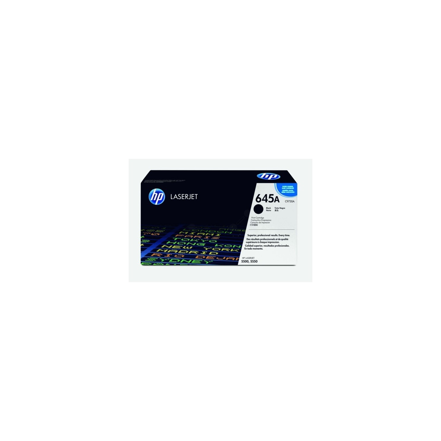 Toner noir HP pour Color LaserJet 5500 - 5550 (645A), Toner Express : achat en ligne de Toner noir HP pour Color LaserJet 5500 -