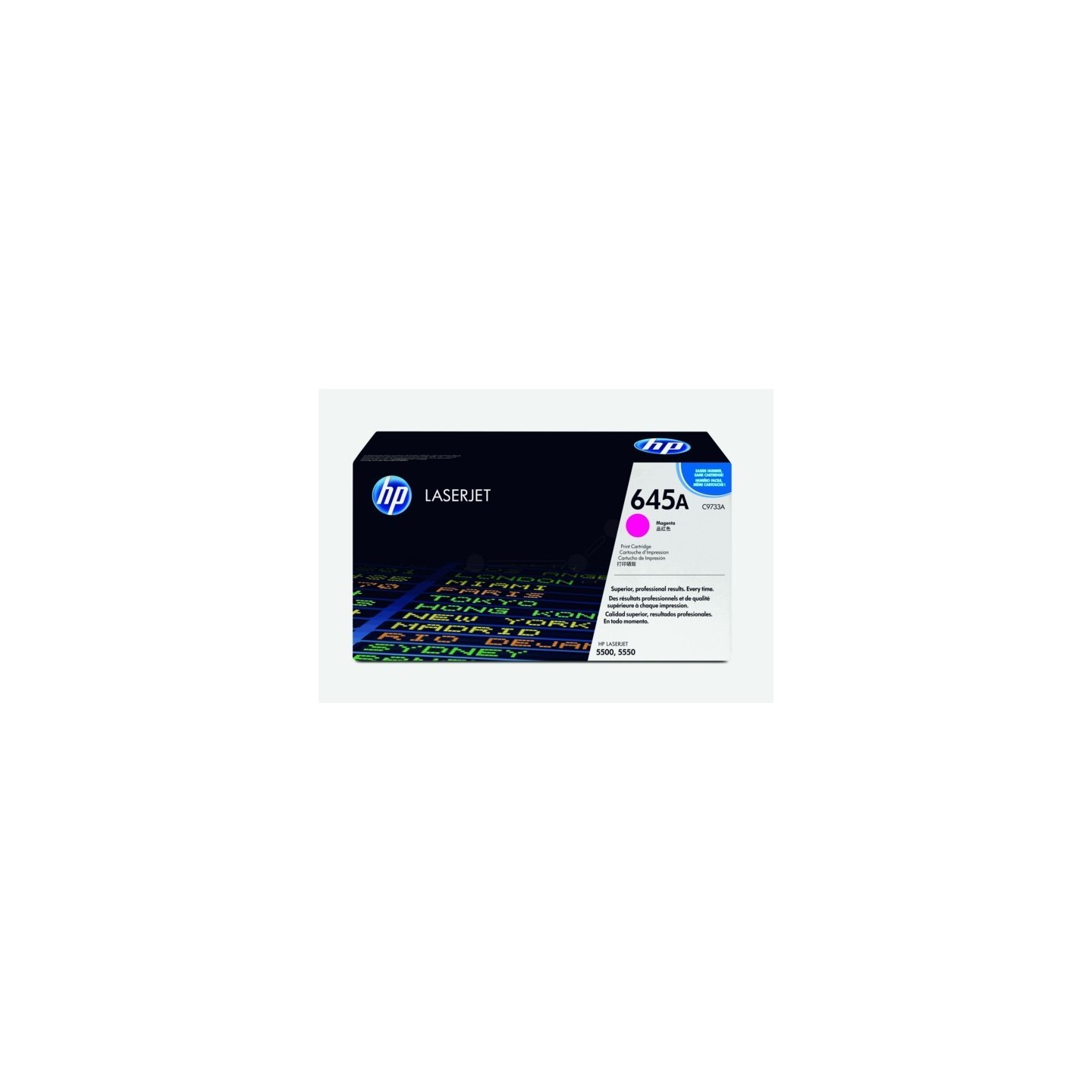 Toner Magenta HP pour Color LaserJet 5500 - 5550 (645A), Toner Express : achat en ligne de Toner Magenta HP pour Color LaserJet 