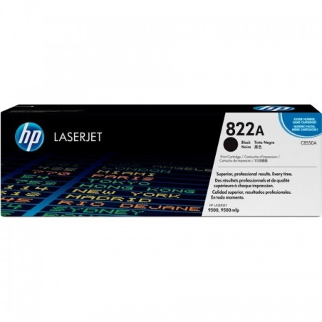 Toner Noir HP pour Color LaserJet 9500 (822A), Toner Express : achat en ligne de Toner Noir HP pour Color LaserJet 9500 (822A) p