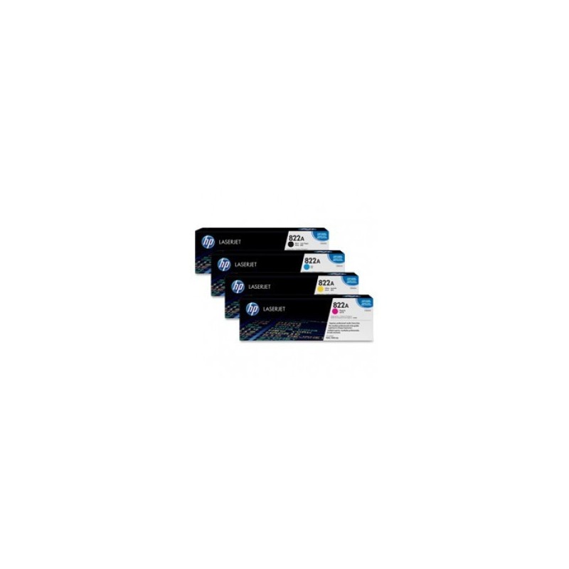 Pack de 4 kits tambours HP pour Color LaserJet 9500 (822A), Toner Express : achat en ligne de Pack de 4 kits tambours HP pour Co
