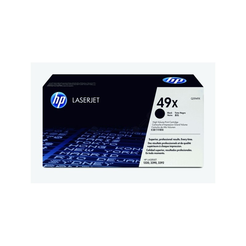 Toner HP haute capacité pour LaserJet 1320 (49X), Toner Express : achat en ligne de Toner HP haute capacité pour LaserJet 1320 (