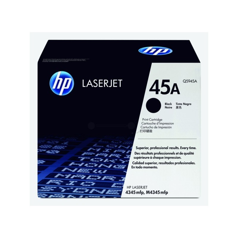 Toner HP pour LaserJet 4345 (45A), Toner Express : achat en ligne de Toner HP pour LaserJet 4345 (45A) pour imprimante