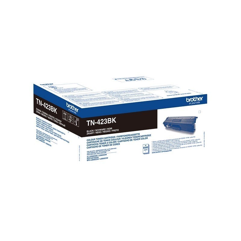 Toner noir Brother haute capacité pour DCP L8410/ HL L8260/ MFC L8690 ... (TN423BK)