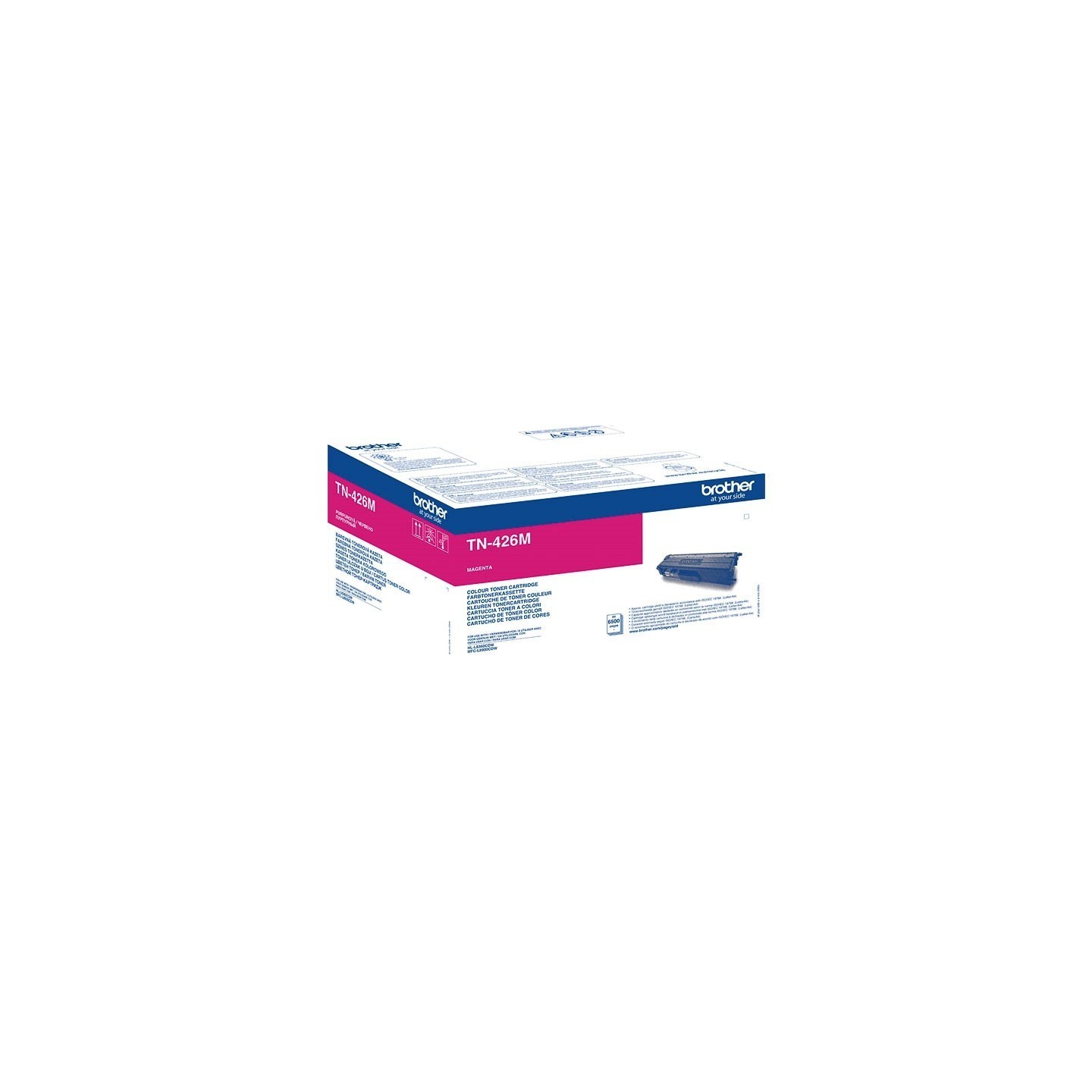Toner magenta Brother extra haute capacité pour HL L8360.. / L8900 ... (TN426M)