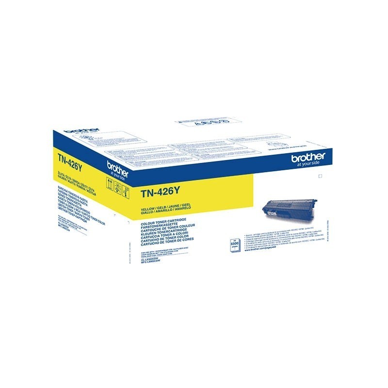 Toner jaune Brother extra haute capacité pour HL L8360.. / L8900 ... (TN426Y)