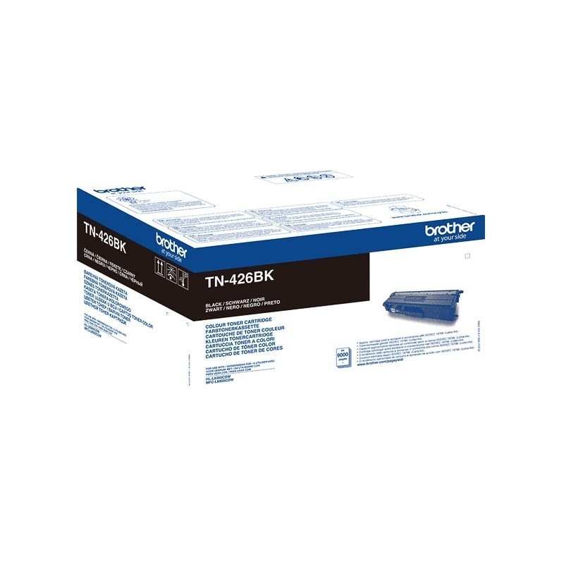 Toner noir Brother extra haute capacité pour HL L8360.. / L8900 ... (TN426BK)
