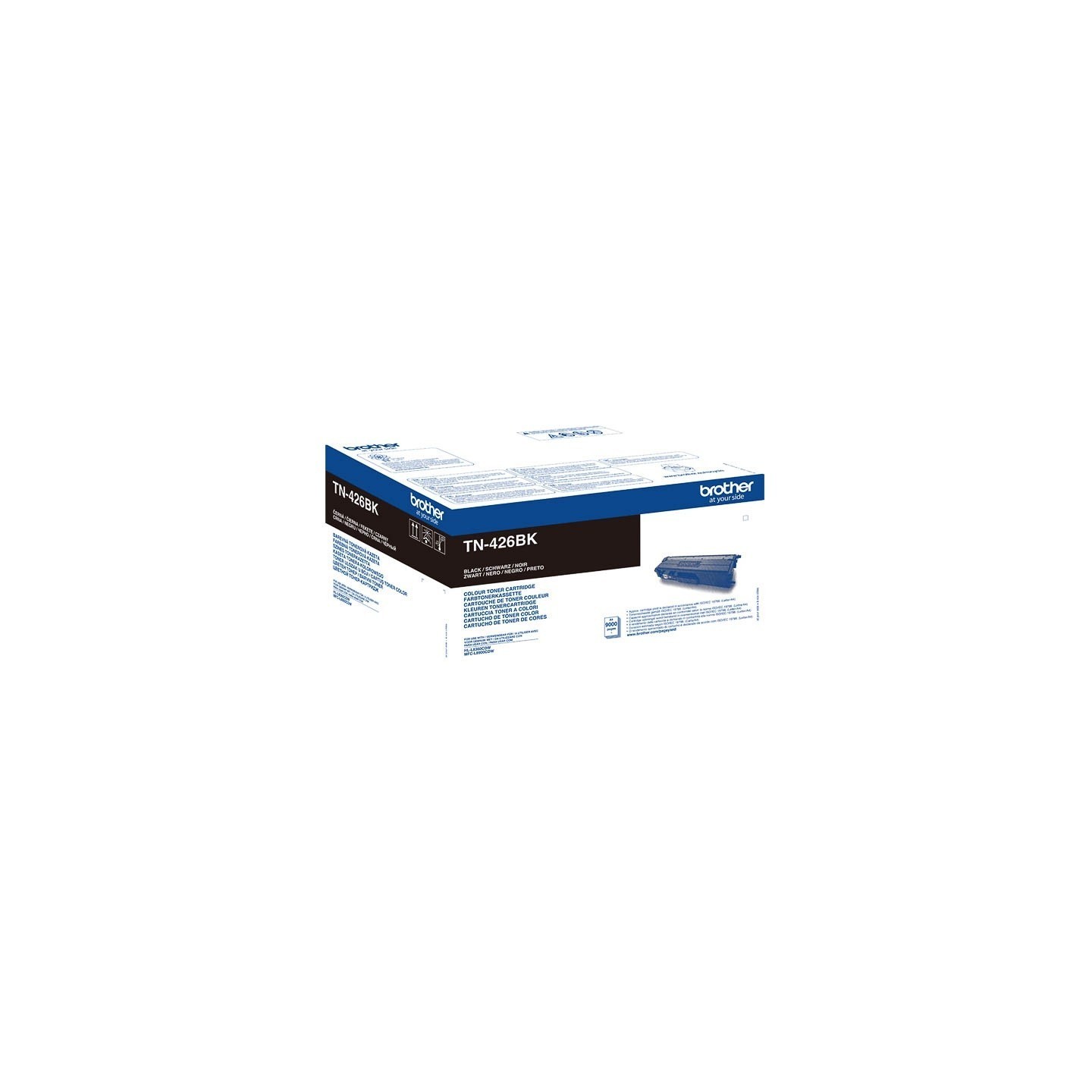 Toner noir Brother extra haute capacité pour HL L8360.. / L8900 ... (TN426BK)