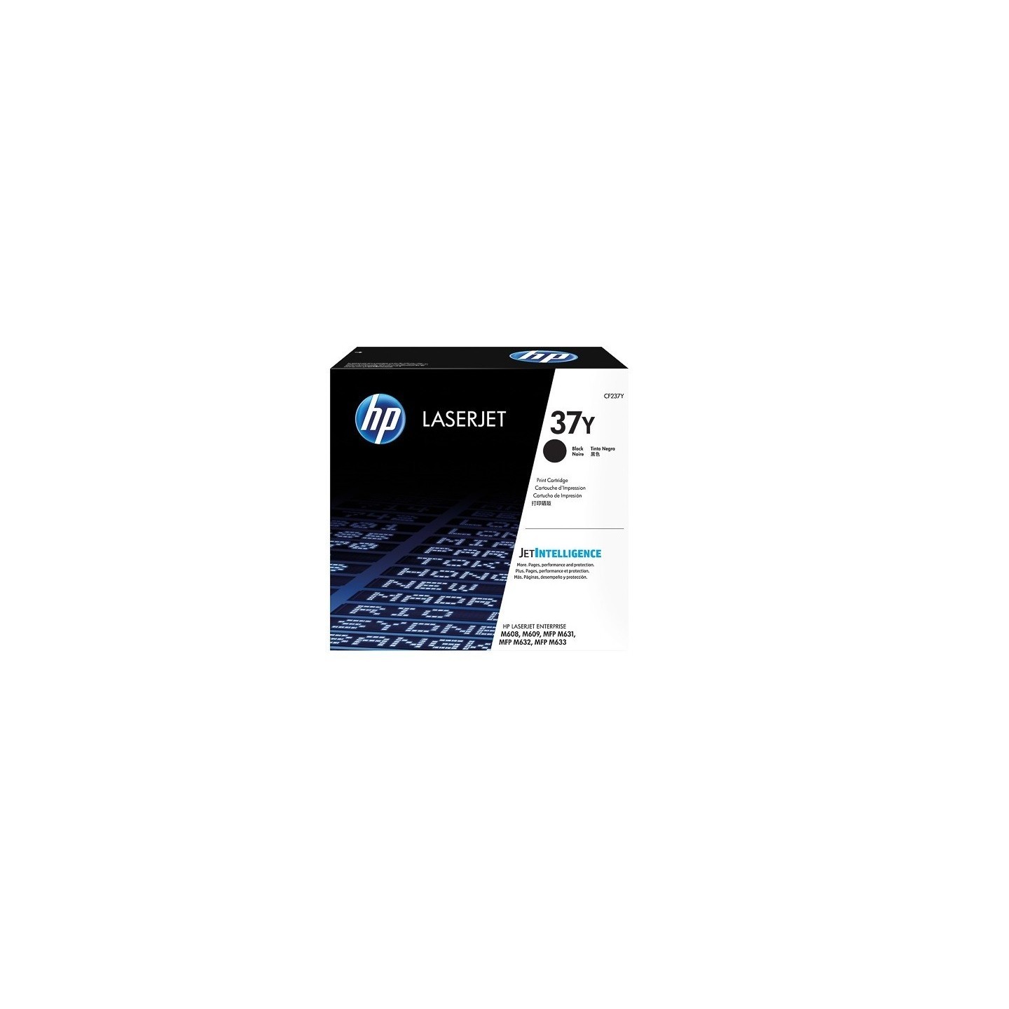 Toner noir HP pour LaserJet Enterprise  M608 / M609... (37Y) - 41 000 pages