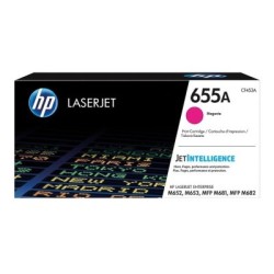 Toner Magenta HP pour Color LaserJet Enterprise M652 / M653.... (655A) - 10 500 pages