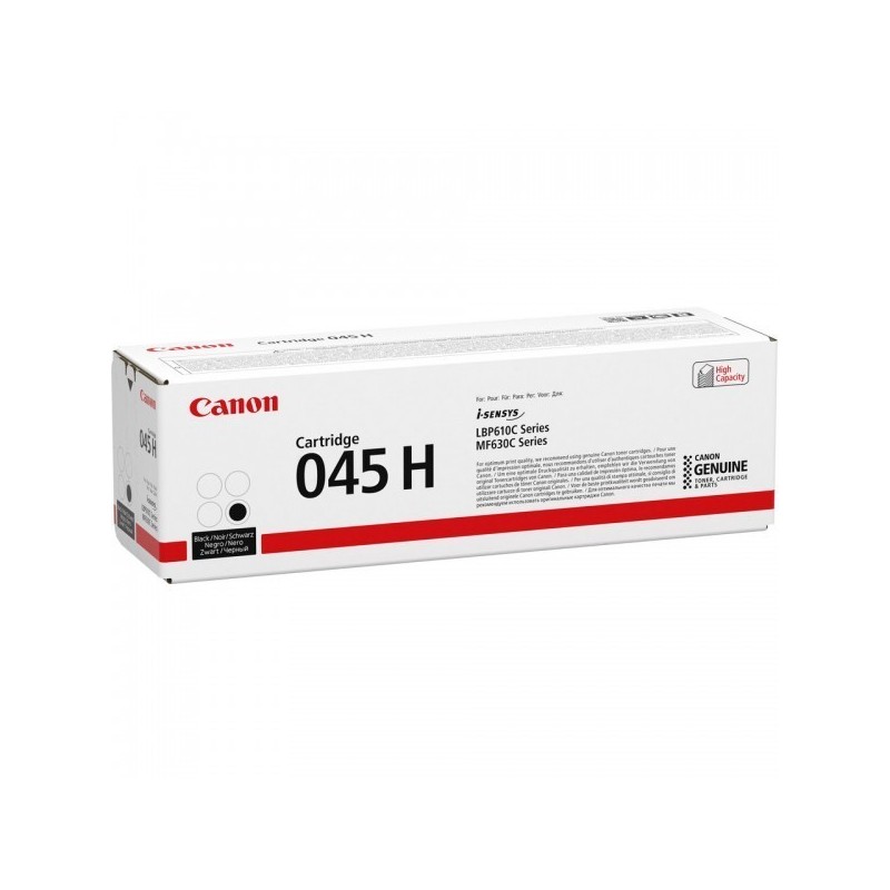 Cartouche Toner Noir Haute Capacité CANON pour Imprimante Laser (N°045HN) - Capacité 2 800 pages
