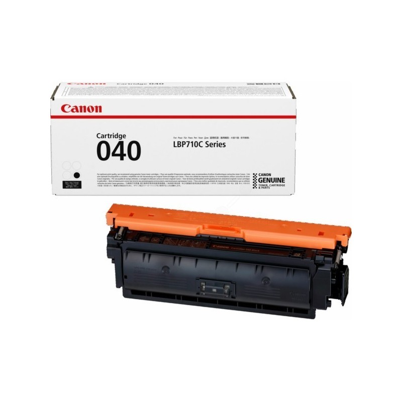 Cartouche Toner Noir CANON pour Imprimante Laser (N°040BK) (CRG040BK) - Capacité 6 300 pages