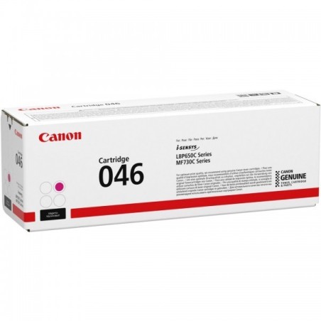 Cartouche Toner Magenta CANON pour Imprimante Laser (N°046M) (CRG046M) - Capacité 2 300 pages