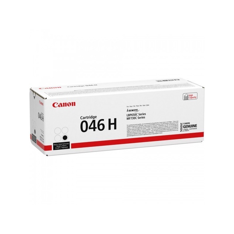 Cartouche Toner Noir Haute Capacité CANON pour Imprimante Laser (N°046HBK) (CRG046HBK) - Capacité 6 300 pages