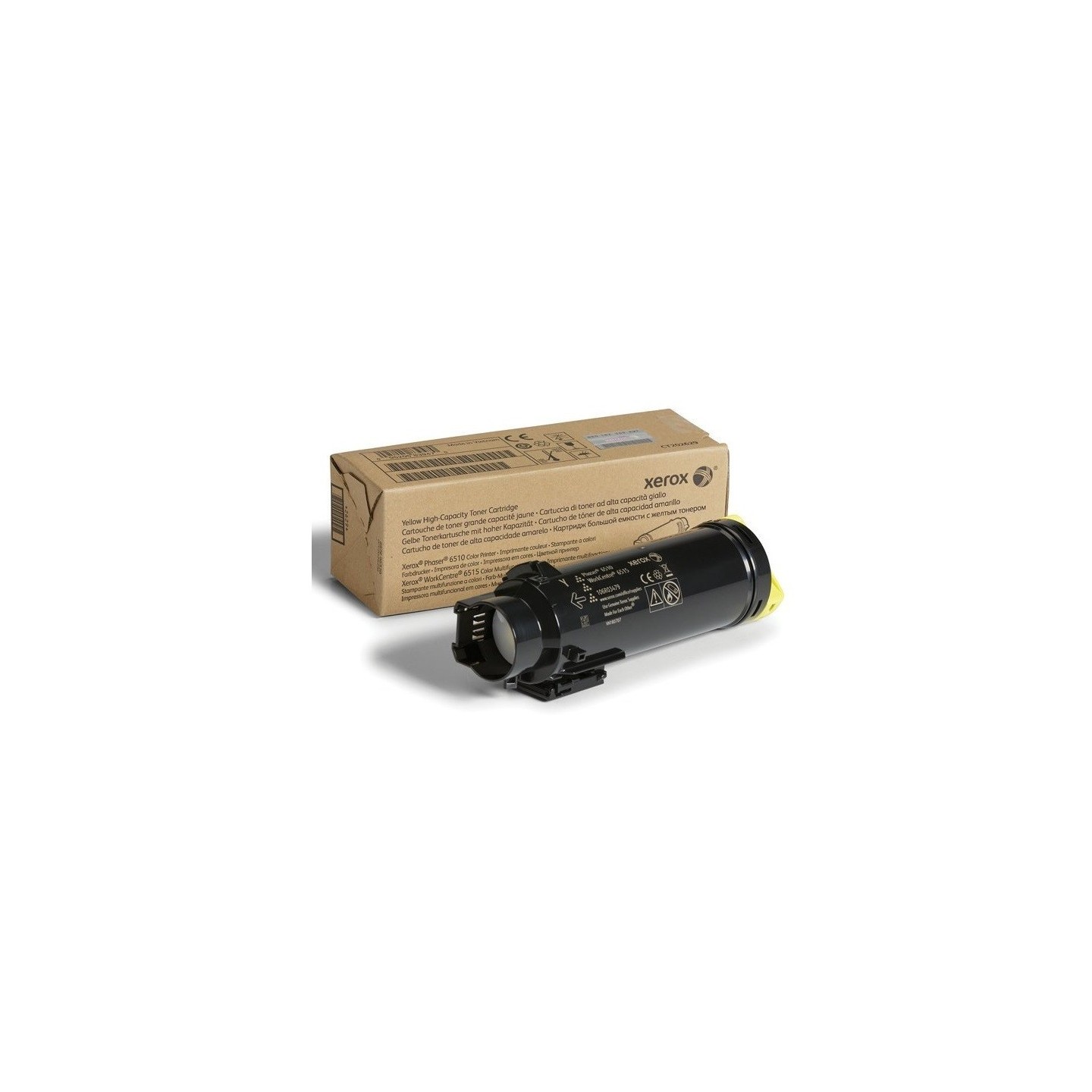 Cartouche de toner Jaune Xerox PHASER 6510 / WORKCENTRE 6515 grande capacité (2 400 Pages)