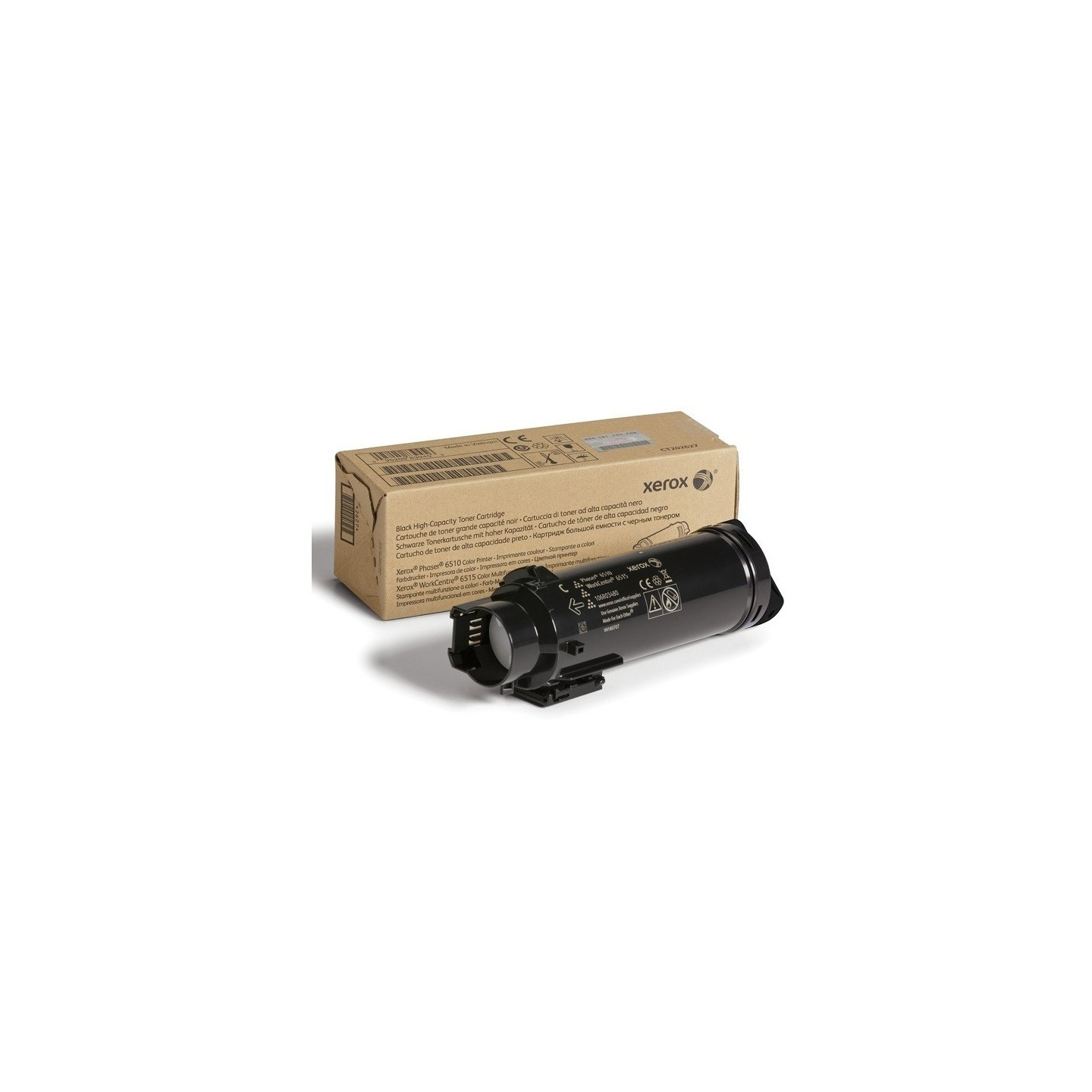 Cartouche de toner noir Xérox PHASER 6510 / WORKCENTRE 6515 grande capacité standard (5 500 Pages)