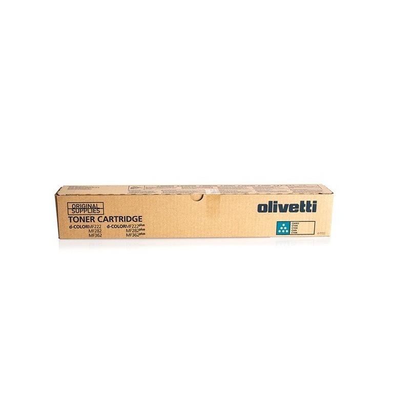 Toner Cyan Original Olivetti pour D-Color MF222 - MF282 - MF362