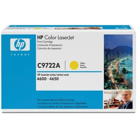 Toner Jaune HP pour Color LaserJet 4600/4650 séries (641A), Toner Express : achat en ligne de Toner Jaune HP pour Color LaserJet