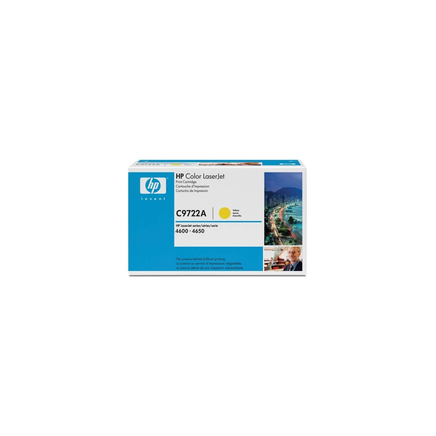 Toner Jaune HP pour Color LaserJet 4600/4650 séries (641A), Toner Express : achat en ligne de Toner Jaune HP pour Color LaserJet